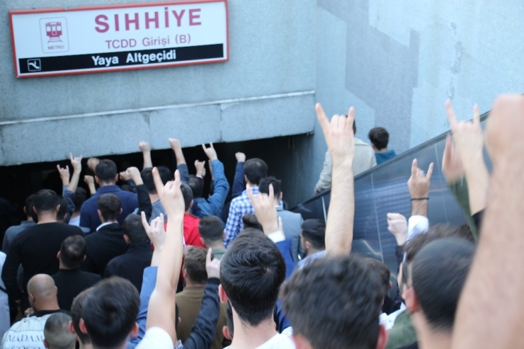 Barış Pınarı Harekatı’na Ülkücü Öğrencilerden Destek Yürüyüşü