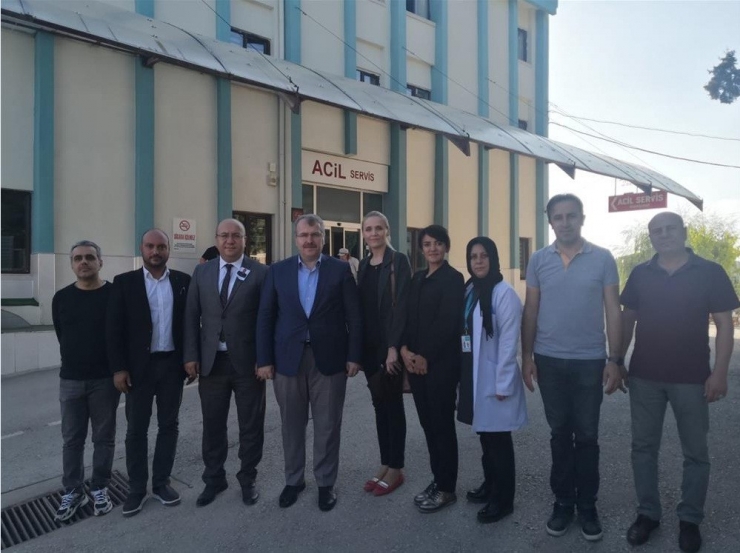 Bakan Yardımcısı Eldemir Hastane Çalışmalarını İnceledi