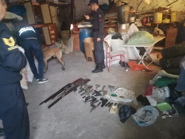 Kaçak Tabanca Tamiri Yapan Atölyeye Operasyon