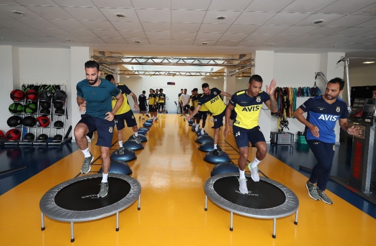 Fenerbahçe’de Salonda Kuvvet Çalıştı