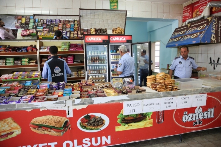 Haliliye Zabıtasından Kantinlere Sıkı Denetim