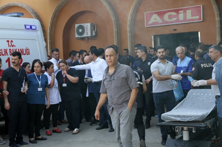 Yaralılar Kızıltepe’deki Hastanelere Taşınıyor