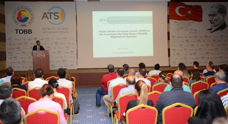 Atso Üyeleri ‘Kişisel Verilerin Korunması’ Hakkında Bilgilendirildi