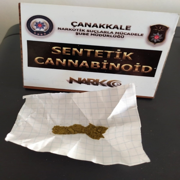 Çanakkale’de Uyuşturucu Operasyonu: 1 Tutuklama