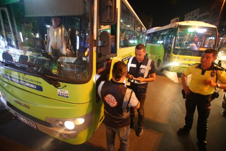 Güvenli Ulaşım İçin Halk Otobüslerine Denetim