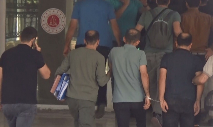 İha Ekibine Saldıran Zanlılar Adliyeye Sevk Edildi