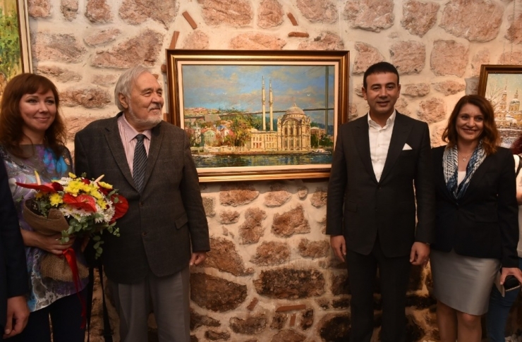 Türk Ve Rus Ressamlardan Karma Resim Sergisi