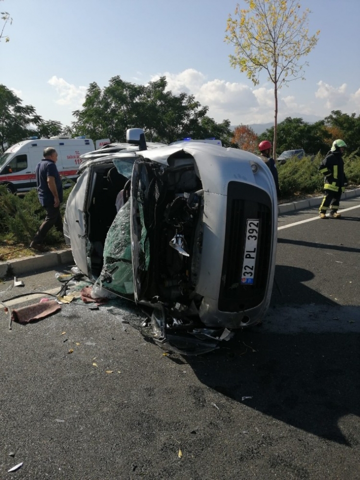 Denizli’de Trafik Kazası: 4 Yaralı