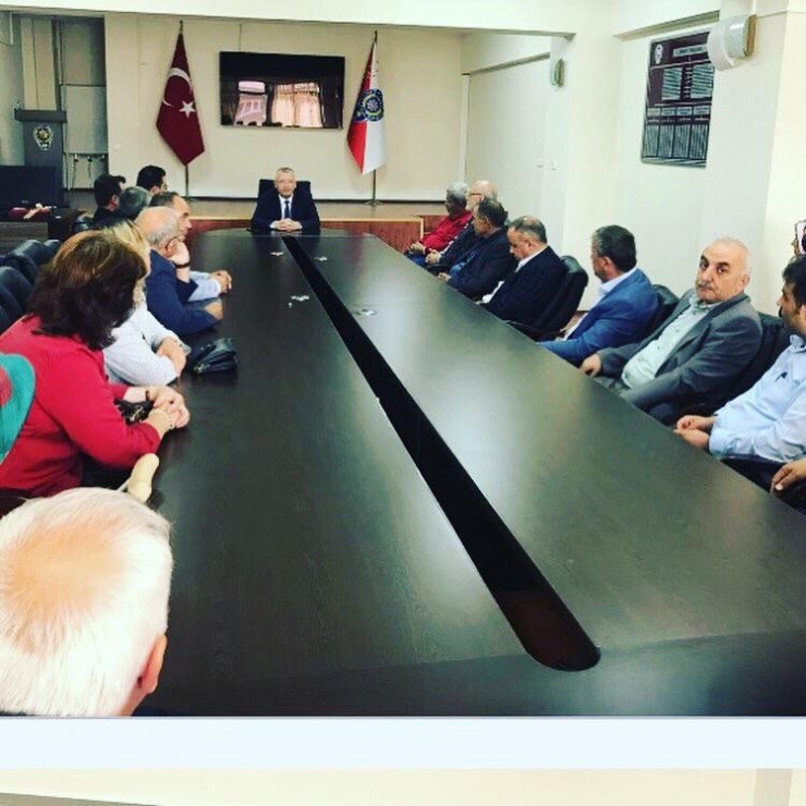 Muhtarlar, Emniyet Müdürü Akay’dan Aylık Periyodik Toplantı Talebinde Bulundu