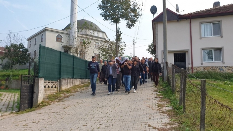 Eski Kocası Tarafından Öldürülen Kadın Son Yolculuğuna Uğurlandı