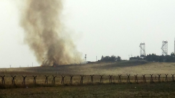 Nusaybin’de Karakol Yakınına Havan Topu Düştü