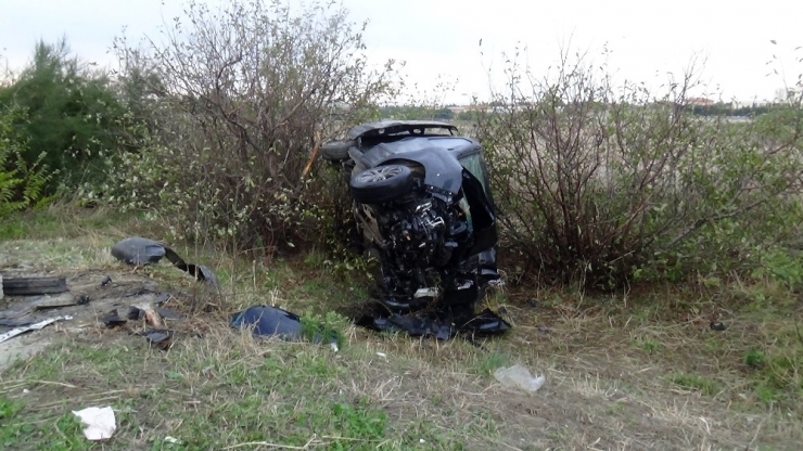 Otobanda Kaza: 1 Ağır Yaralı