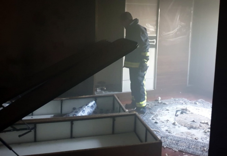 Van’da Korkutan Yangın