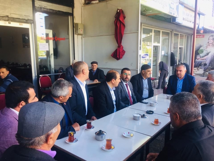 Ak Parti Kars İl Başkanı Çalkın Durmak Bilmiyor