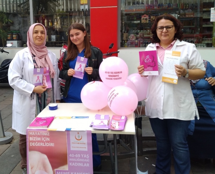 Alaşehirli Kadınlara Ücretsiz Kanser Taraması