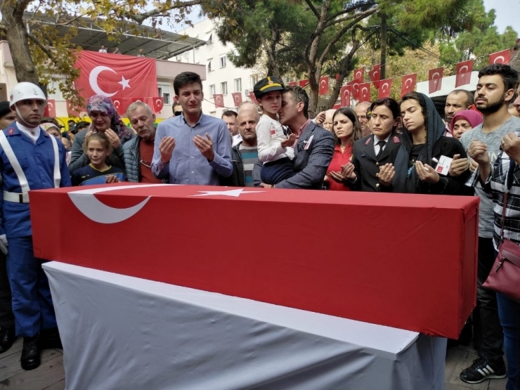 Şehit Astsubay’a Hüzünlü Veda