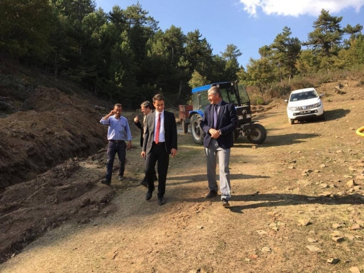 Aslanapa’da Köylerin Su İhtiyacı Karşılanıyor