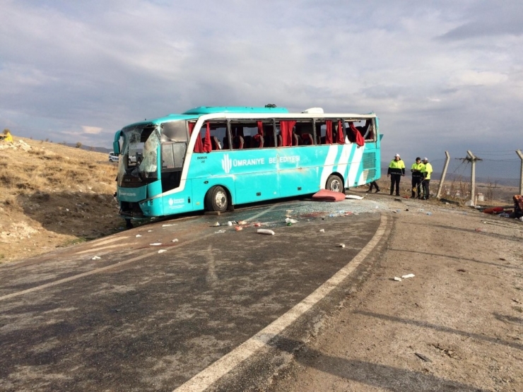 Çankırı’da Trafik Kazası: 34 Yaralı