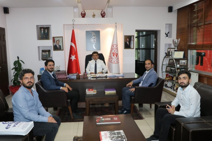 Enes Kaşkaş’tan Murat Eskici’ye Ziyaret