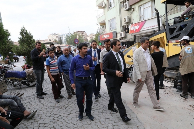 Haliliye’de Yol Yapım Çalışmaları Sürüyor