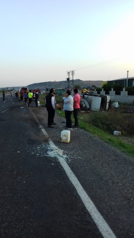Hatay’da Trafik Kazası: 20 Yaralı