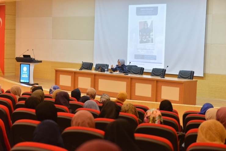 “İmam Matüridi’de Kadın Algısı” Başlıklı Konferans Saü’de Verildi