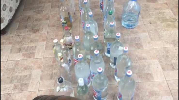 Tekirdağ’da 1 Ton Kaçak İçki Ele Geçirildi