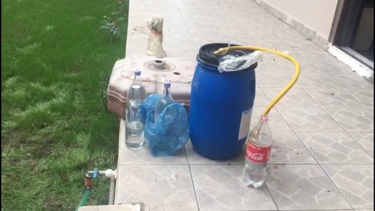 Tekirdağ’da 1 Ton Kaçak İçki Ele Geçirildi