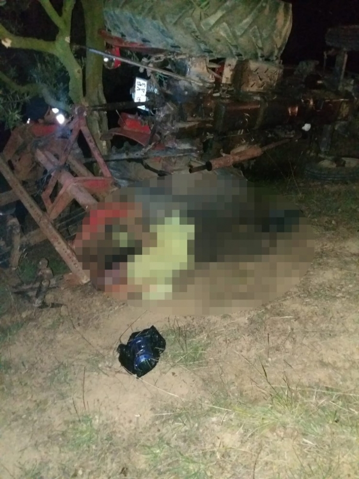 İznik’te Devrilen Traktörün Altında Kalan Çiftçi Hayatını Kaybetti