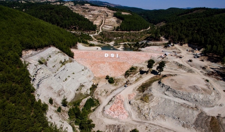 Karayağcı Barajının Gövde Dolgusu Tamamlandı