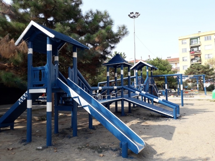 Darıca’da Parklar Yenileniyor