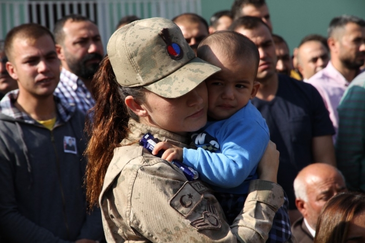 Şehit Uzman Çavuş Önek’in Naaşı Memleketine Uğurlandı