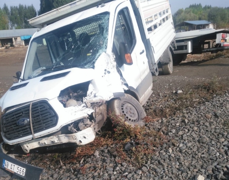 Muş’ta Tren Kazası: 2 Yaralı