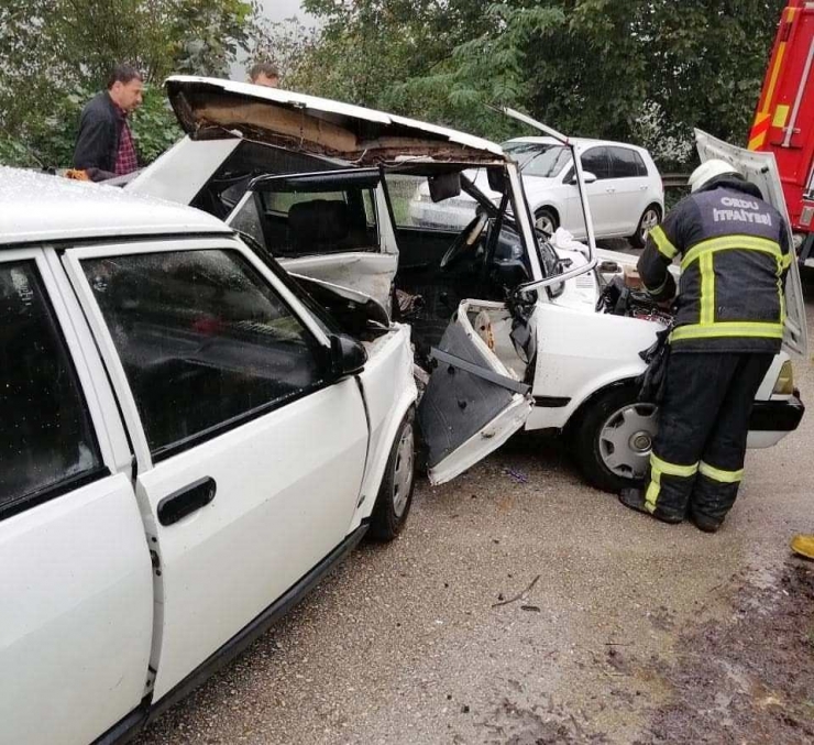 Ordu’da Trafik Kazası: 1 Ölü, 2 Yaralı