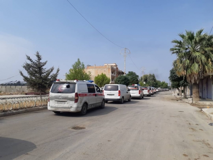 Teröristler Resulayn’dan Ambulanslarla Kaçıyor