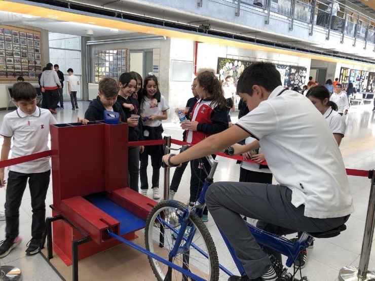 Ted Ankara Kolejinde Üreten Pedallar