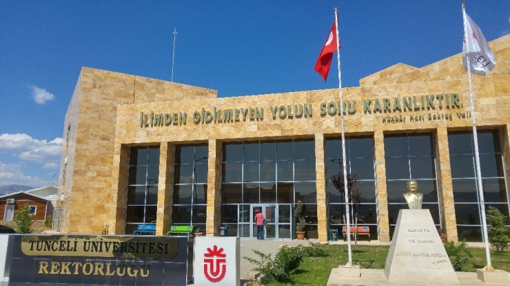 En Hızlı Yükseliş Gösteren Üniversiteler Sıralamasında Munzur 2. Oldu