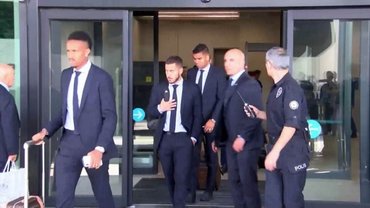 Real Madrid, İstanbul’a Geldi
