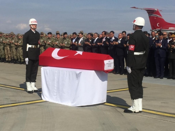 Barış Pınarı Şehidi Memleketine Uğurlandı