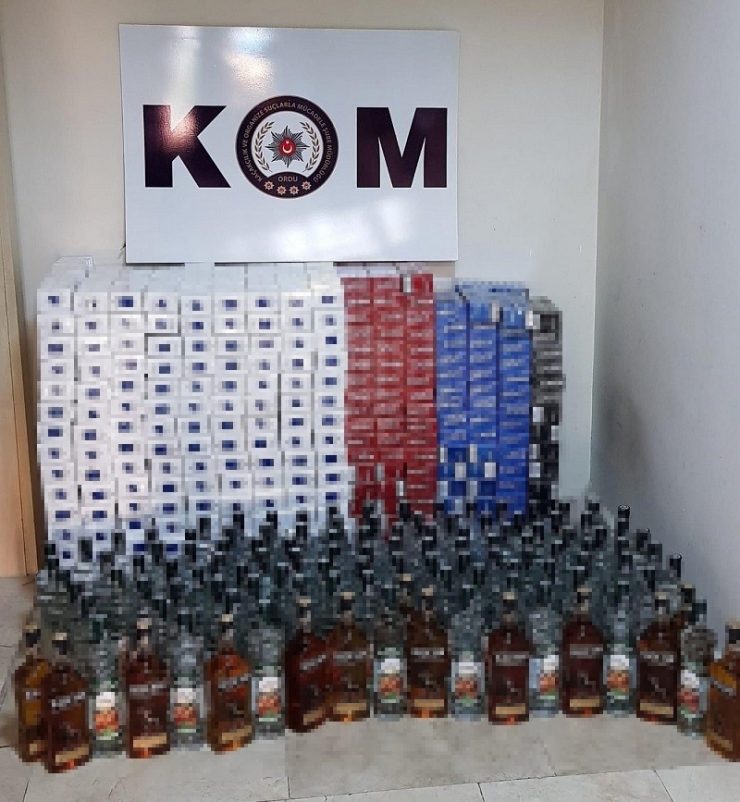 Ordu’da Uyuşturucu Operasyonları Sürüyor