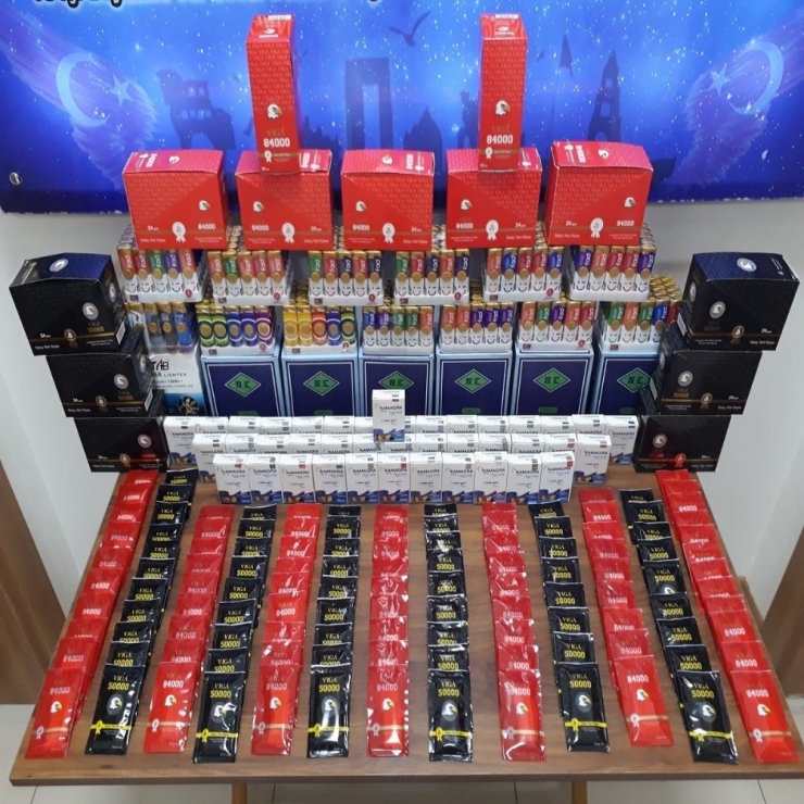 Çan’da Gümrük Kaçağı Cinsel İçerikli Ürünler Yakalandı