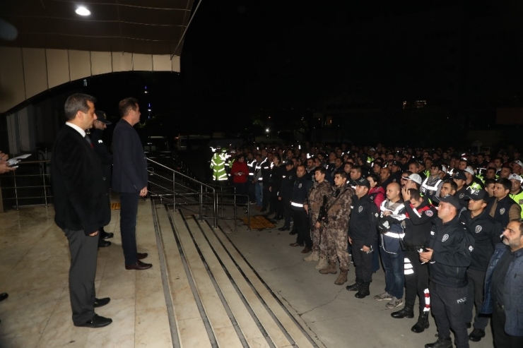 Gaziantep Polisinden 1078 Personel Ve 81 Ekip İle Dev Operasyon