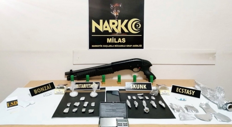 Milas’ta Uyuşturucu Operasyonu