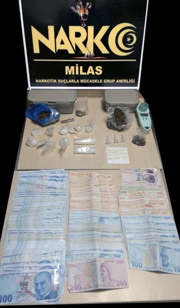 Milas’ta Uyuşturucu Operasyonu