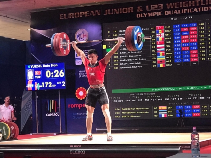 Milli Halterci Romanya’da Tarih Yazdı