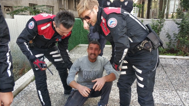 Samsun’da İntiharı Polis Önledi