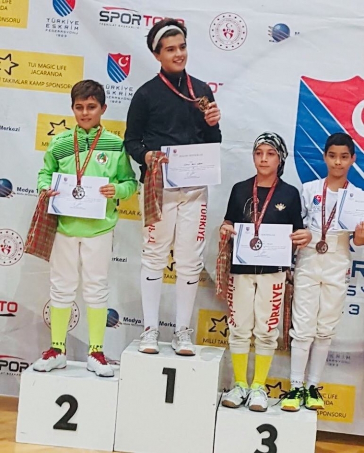 Uğurlu Öğrenciden Eskrim’den İki Türkiye Derecesi