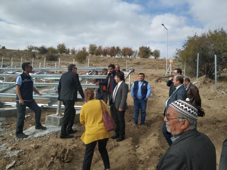 Şuhut’ta Orköy Kapsamında Başlatılan ’’Orman Köyleri Elektrik Üretim Projesi’’ Hayata Geçiyor