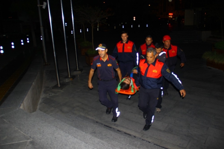 Kaçmak İçin Tren Yoluna Atlayan Şahıs Bir Daha Kalkamadı