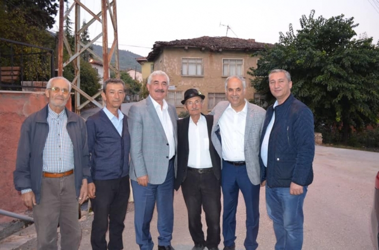 Başkan Yaman Mahalle Sakinleriyle Bir Araya Geldi